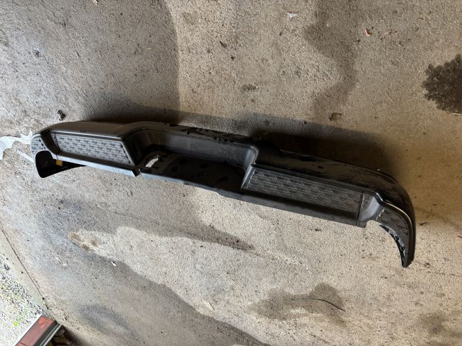 Lot of Two (2) Dodge Ram Rear Bumpers